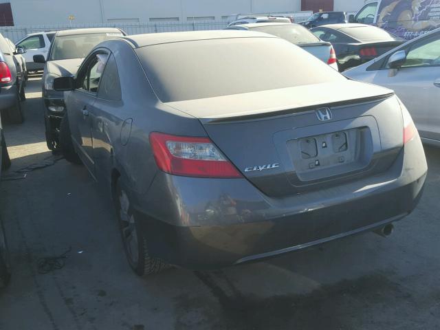 2HGFG1B88AH524090 - 2010 HONDA CIVIC EX 灰色 照片 3