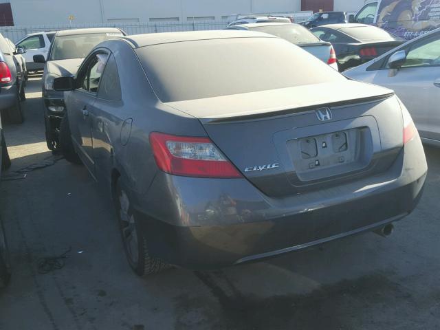 2HGFG1B88AH524090 - 2010 HONDA CIVIC EX GRAY photo 3