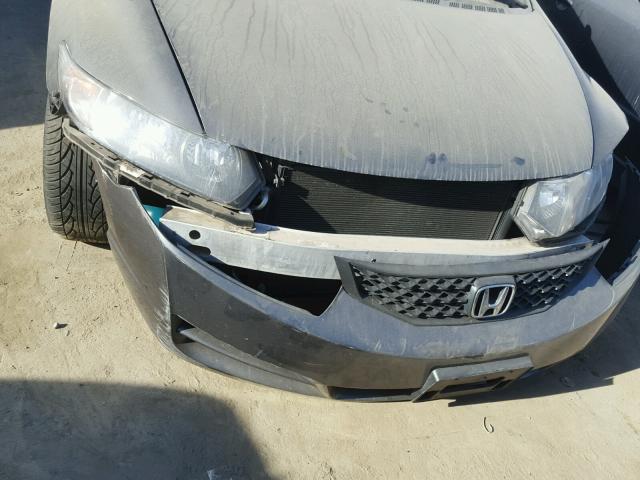 2HGFG1B88AH524090 - 2010 HONDA CIVIC EX 灰色 照片 9