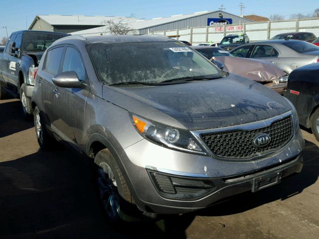 KNDPBCAC5F7720204 - 2015 KIA SPORTAGE L GRAY photo 1