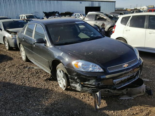 2G1WG5E39C1260923 - 2012 CHEVROLET IMPALA LT BLACK photo 1