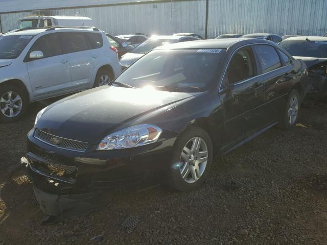 2G1WG5E39C1260923 - 2012 CHEVROLET IMPALA LT BLACK photo 2