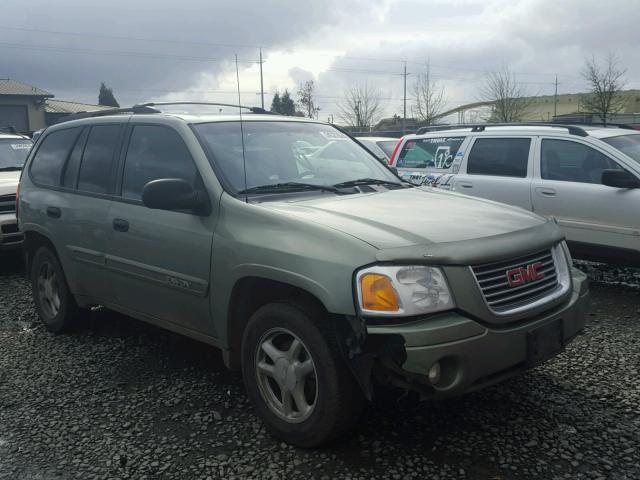 1GKDT13S442371527 - 2004 GMC ENVOY GREEN photo 1