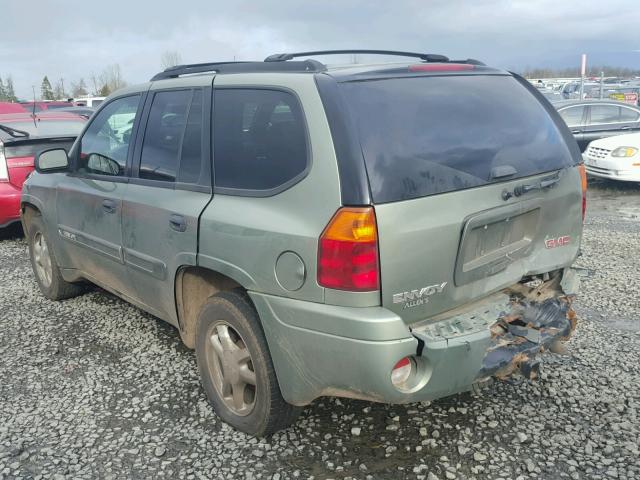 1GKDT13S442371527 - 2004 GMC ENVOY GREEN photo 3