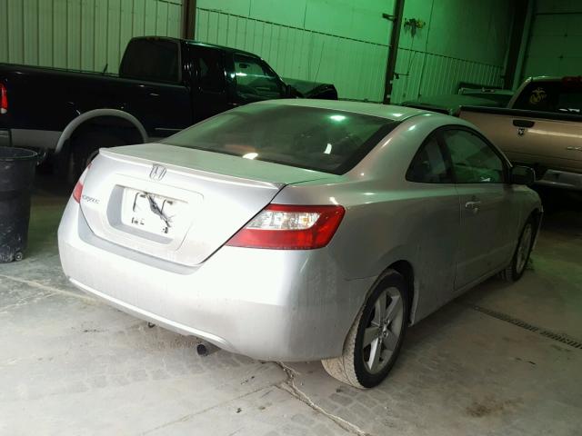 2HGFG128X6H511431 - 2006 HONDA CIVIC EX ვერცხლისფერი ფოტო 4