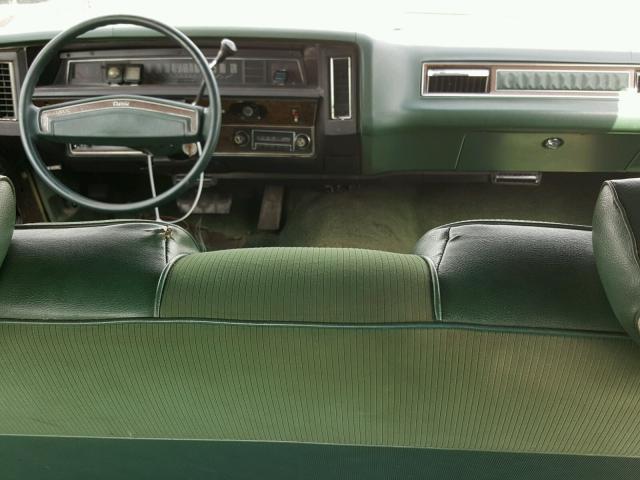 1N69R3C158954 - 1973 CHEVROLET IMPALA GREEN photo 9