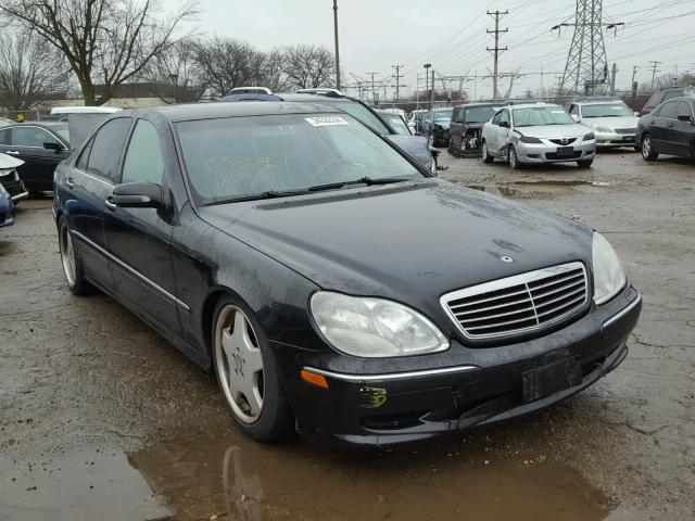 WDBNG75J8YA126669 - 2000 MERCEDES-BENZ S 500 BLACK photo 1