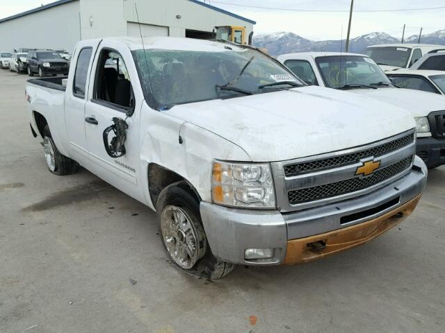 1GCRKSE76CZ104169 - 2012 CHEVROLET SILVERADO WHITE photo 1