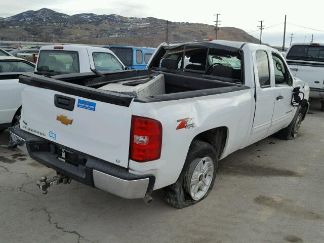 1GCRKSE76CZ104169 - 2012 CHEVROLET SILVERADO WHITE photo 4