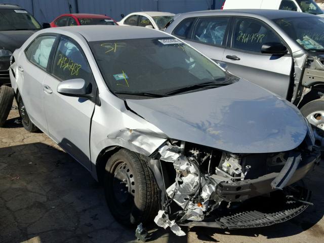 2T1BURHE0GC650240 - 2016 TOYOTA COROLLA L SILVER photo 1