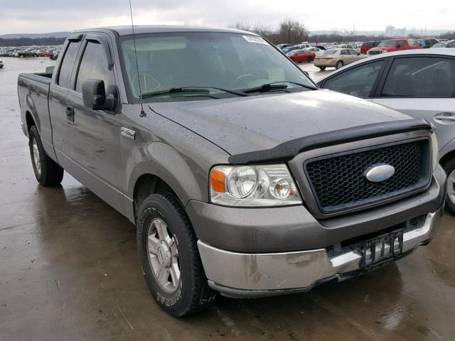 1FTPX12504NA43142 - 2004 FORD F150 GRAY photo 1