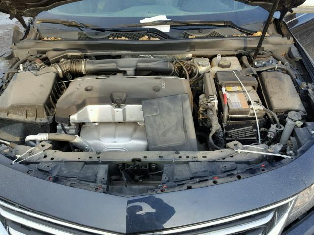 2G1145SL6E9235716 - 2014 CHEVROLET IMPALA LTZ BLUE photo 7