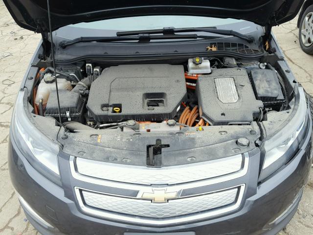 1G1RD6E48DU146874 - 2013 CHEVROLET VOLT GRAY photo 7