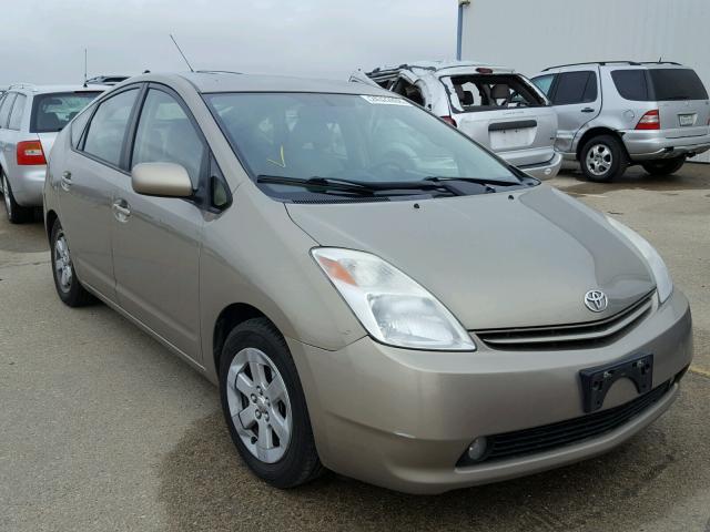 JTDKB20U140103659 - 2004 TOYOTA PRIUS GOLD photo 1