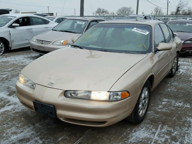 1G3WS52H02F215687 - 2002 OLDSMOBILE INTRIGUE G GOLD photo 2