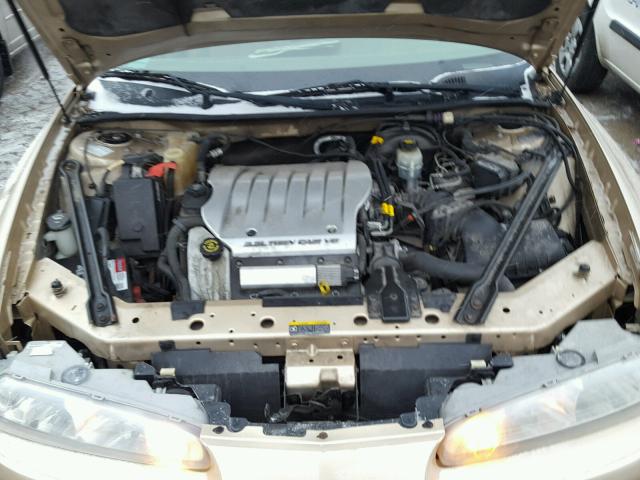 1G3WS52H02F215687 - 2002 OLDSMOBILE INTRIGUE G GOLD photo 7