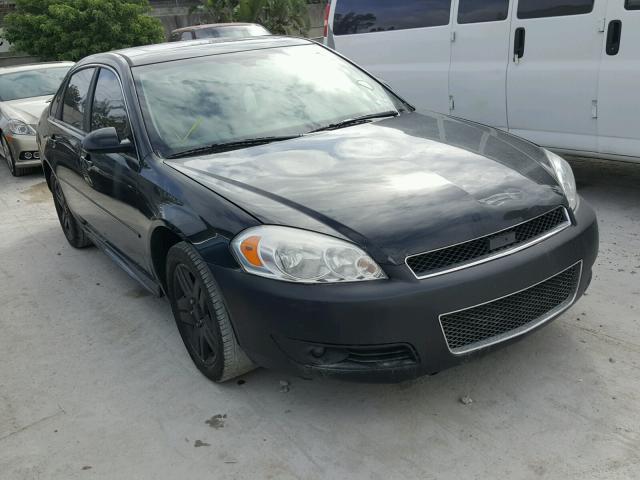 2G1WG5E33D1160589 - 2013 CHEVROLET IMPALA LT BLACK photo 1