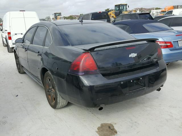 2G1WG5E33D1160589 - 2013 CHEVROLET IMPALA LT BLACK photo 3