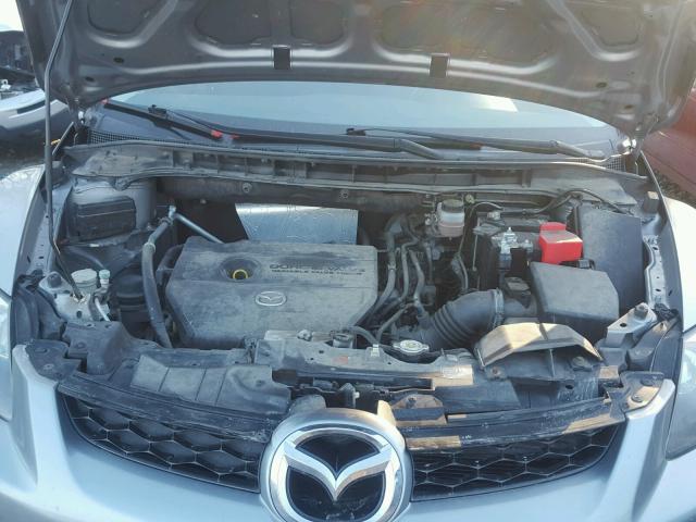 JM3ER2BM0B0368261 - 2011 MAZDA CX-7 SILVER photo 7