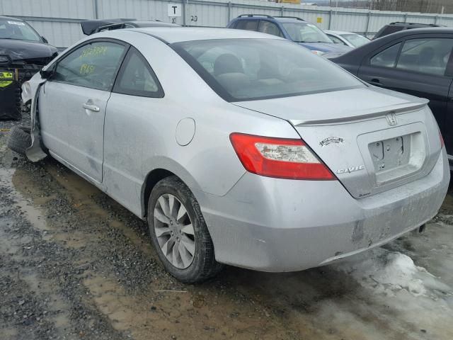 2HGFG1B8XBH515702 - 2011 HONDA CIVIC EX ვერცხლისფერი ფოტო 3