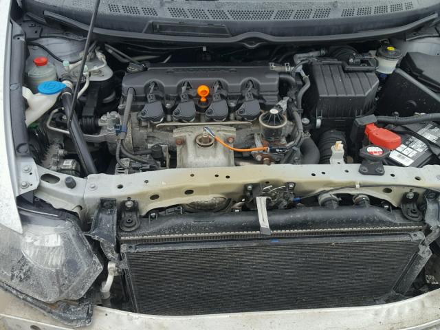 2HGFG1B8XBH515702 - 2011 HONDA CIVIC EX ვერცხლისფერი ფოტო 7