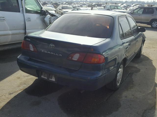 1NXBR18E5WZ102282 - 1998 TOYOTA COROLLA VE BLUE photo 4