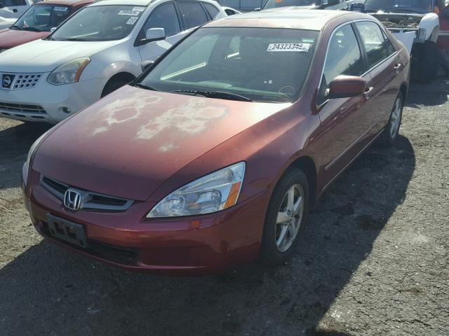 JHMCM56613C073776 - 2003 HONDA ACCORD EX MAROON photo 2