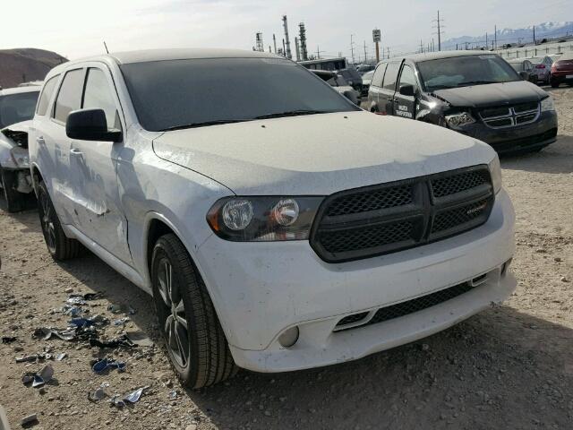 1C4RDJAG4DC693950 - 2013 DODGE DURANGO SX WHITE photo 1