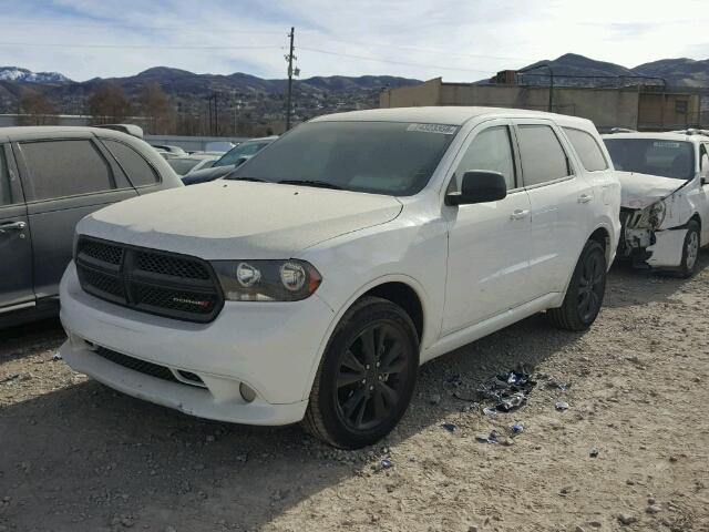 1C4RDJAG4DC693950 - 2013 DODGE DURANGO SX WHITE photo 2