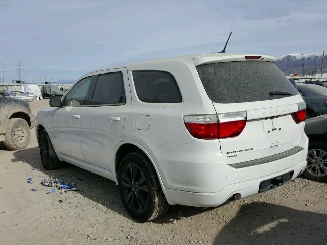 1C4RDJAG4DC693950 - 2013 DODGE DURANGO SX WHITE photo 3