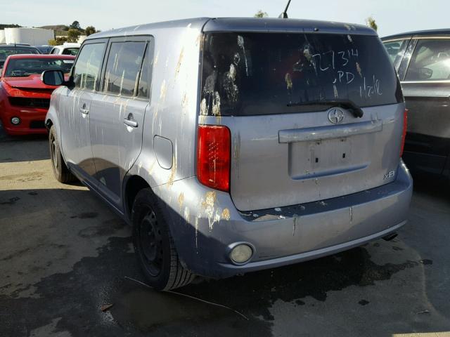 JTLKE50E291074325 - 2009 TOYOTA SCION XB 蓝色 照片 3