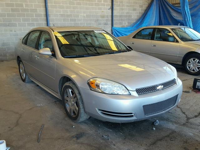 2G1WG5E38C1124489 - 2012 CHEVROLET IMPALA LT SILVER photo 1