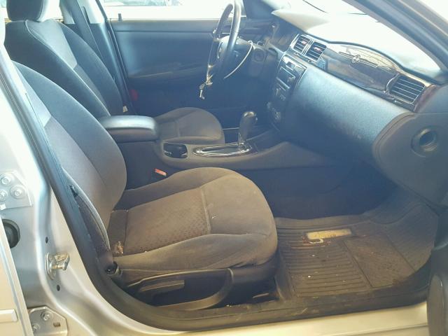 2G1WG5E38C1124489 - 2012 CHEVROLET IMPALA LT SILVER photo 5