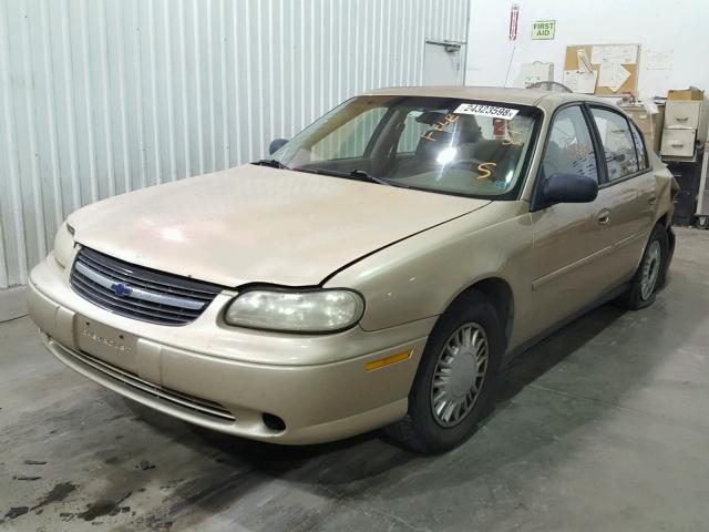 1G1ND52J43M562292 - 2003 CHEVROLET MALIBU GOLD photo 2