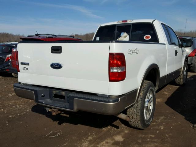 1FTPX14504NB57428 - 2004 FORD F150 WHITE photo 4