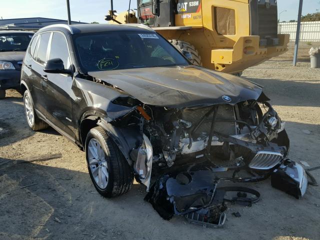 5UXWZ7C33H0V87190 - 2017 BMW X3 SDRIVE2 Қара фото 1