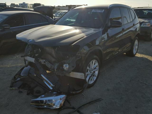 5UXWZ7C33H0V87190 - 2017 BMW X3 SDRIVE2 Қара фото 2