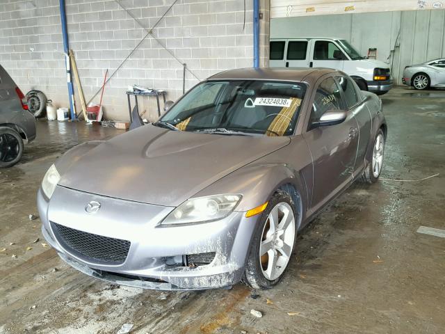 JM1FE173650153877 - 2005 MAZDA RX8 SILVER photo 2