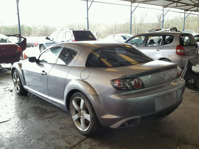 JM1FE173650153877 - 2005 MAZDA RX8 SILVER photo 3