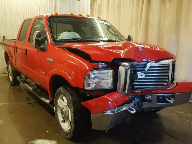 1FTWW31P76EC40003 - 2006 FORD F350 SRW S RED photo 1