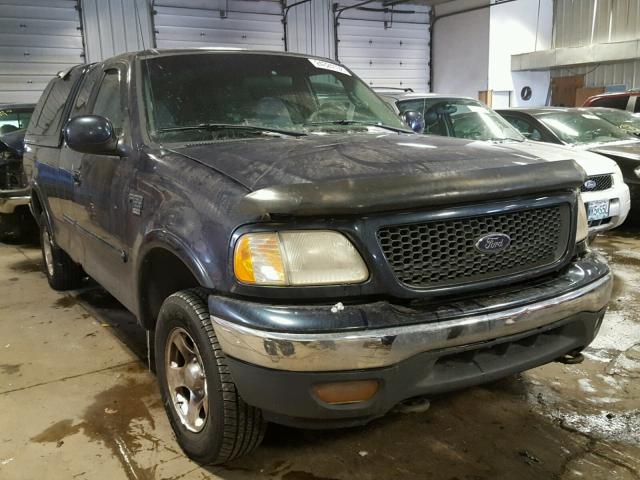 1FTRX18W4YNA87840 - 2000 FORD F150 BLUE photo 1