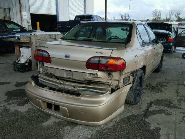 1G1ND52JX3M580117 - 2003 CHEVROLET MALIBU GOLD photo 4