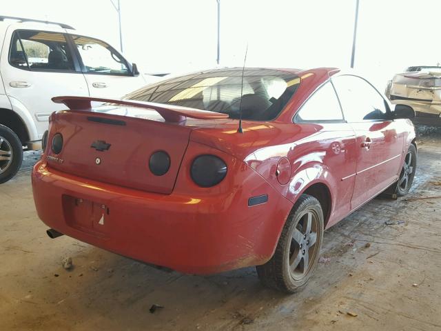 1G1AL15F767807235 - 2006 CHEVROLET COBALT LT RED photo 4