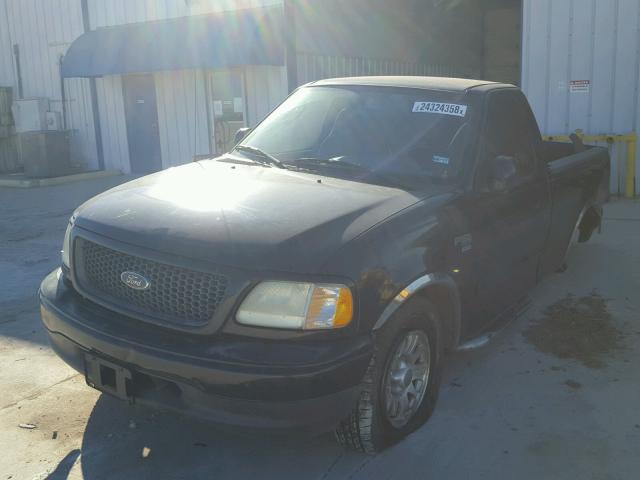 1FTRF17W53NA78237 - 2003 FORD F150 BLACK photo 2