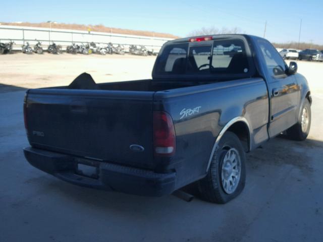 1FTRF17W53NA78237 - 2003 FORD F150 BLACK photo 4