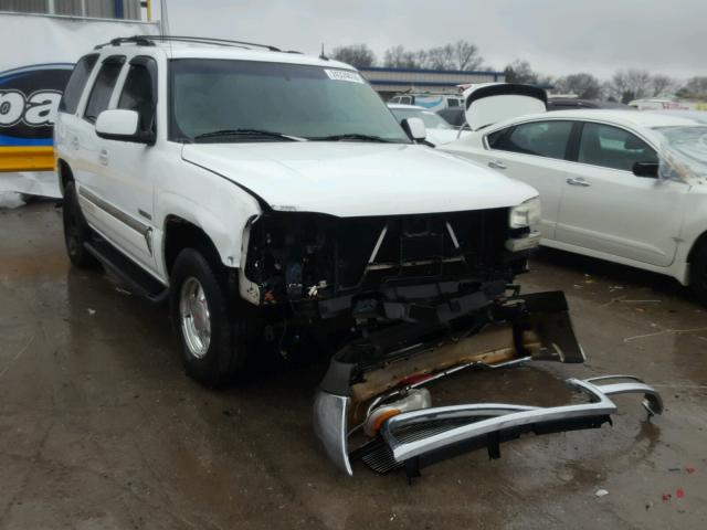 1GKEK13Z02J290435 - 2002 GMC YUKON WHITE photo 1