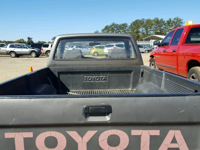 4TARN81A9NZ034080 - 1992 TOYOTA PICKUP 1/2 GRAY photo 6