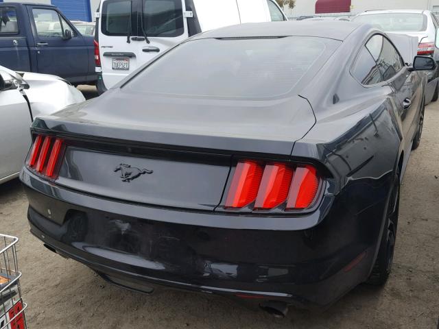 1FA6P8THXH5203875 - 2017 FORD MUSTANG BLACK photo 4