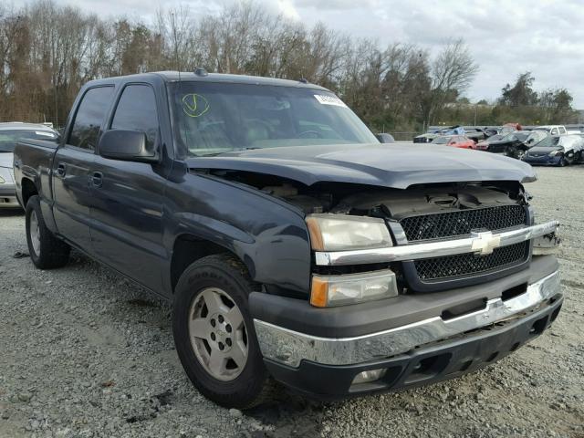 2GCEC13T551300170 - 2005 CHEVROLET SILVERADO BLACK photo 1