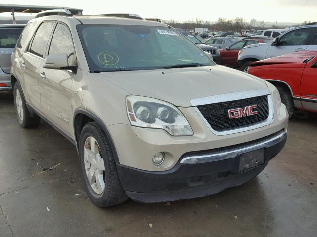 1GKER23728J142859 - 2008 GMC ACADIA SLT GOLD photo 1